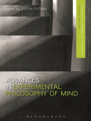 cover image of Advances in Experimental Philosophy of Mind